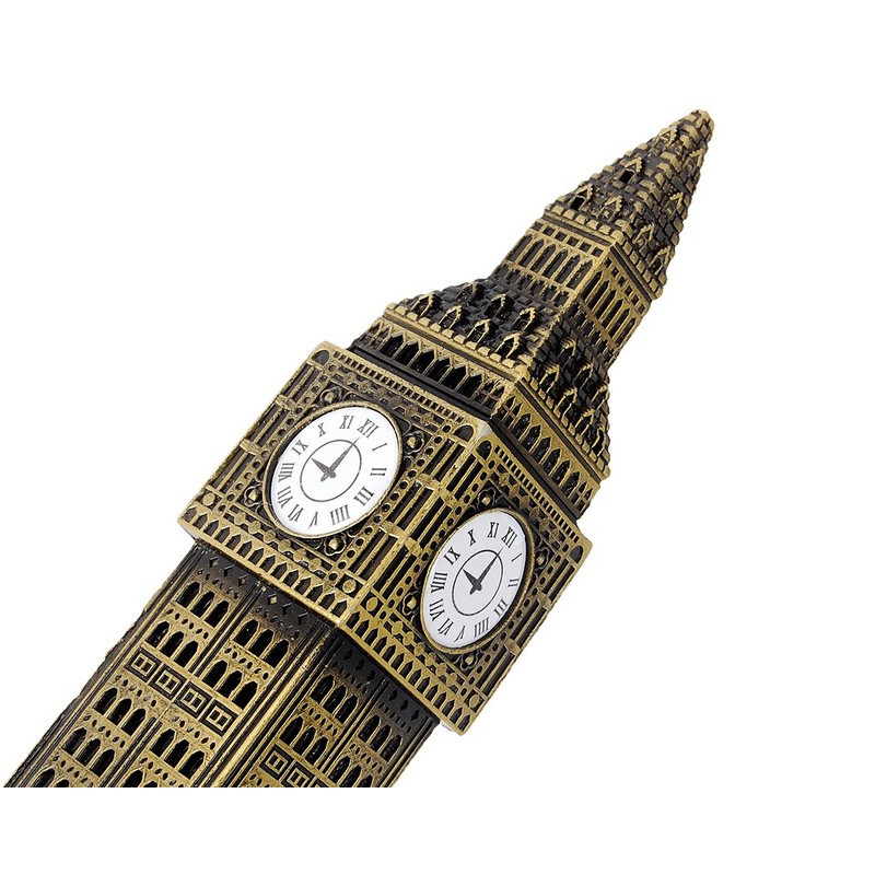 ds. distinctive Style Metallische Big-Ben-Tower-Modell-Statue-Dekoration (23,5 cm)