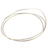 Yibuy 2mm Width Gold Brass Guitar Fretwire for Acoustic Guitars