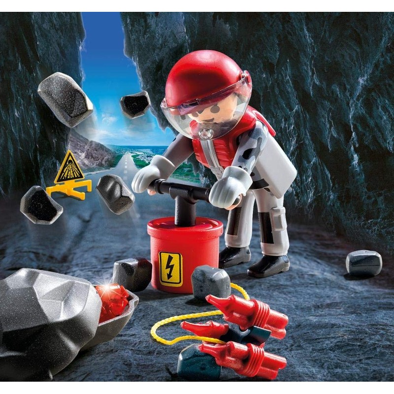 Playmobil Rock Blaster with Rubble Building Set