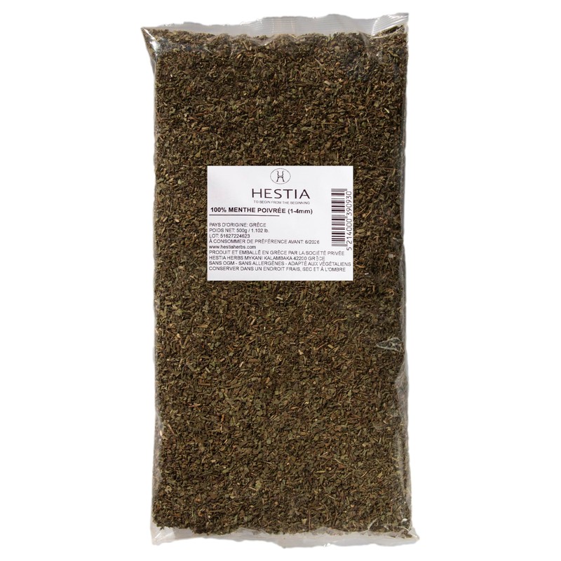Hestia Herbs Greek Dried Peppermint 500g