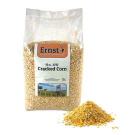 Ernst Grain Cracked Corn, Non-GMO – Perfect Feed for Ducks, Squirrels, Chickens, Ducks, Deer, Rabbits, Geese, and More! (10 lb)