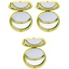 Stephanie Imports - Juego de 3 espejos compactos de doble