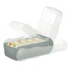 Han Croco Flashcard Box to Learn Vocabulary Easily, 5-Compartment Learning