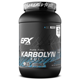 EFX Sports Karbolyn Fuel | Fast-Absorbing Carbohydrate Powder | Carb Load, Sustained Energy, Quick Recovery | Stimulant Free | 36 Servings (Blue Razz Watermelon)