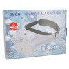 LED Helmet Magnifier Tattoo Beauty Adjustable Headband Magnifying Glass Head