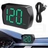 GPS Digital Speedometer, HUD GPS Digital Speed Meter, MPH Speedo,