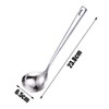 Stainless Steel Small Gravy Ladles Professional Serving Ladle with Longs
