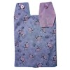 Catheter Night Bag Holder, Cover .100% Cotton. Cute Zebra Pattern.