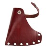 Sosoport 2pcs Cattlehide Hatchet Cover Protective Case for Camping Axe