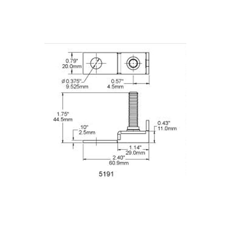 Blue Sea Systems Blue Sea Systems 5191 Fuse Block Terminal