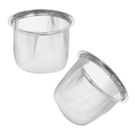 VICASKY 2pcs Stainless Steel Tea Strainer Infuser Filter for Loose Tea Leaves Easy to Clean User Friendly Design for Teapots Mugs and Kettles Reliable Mesh Filter Tool