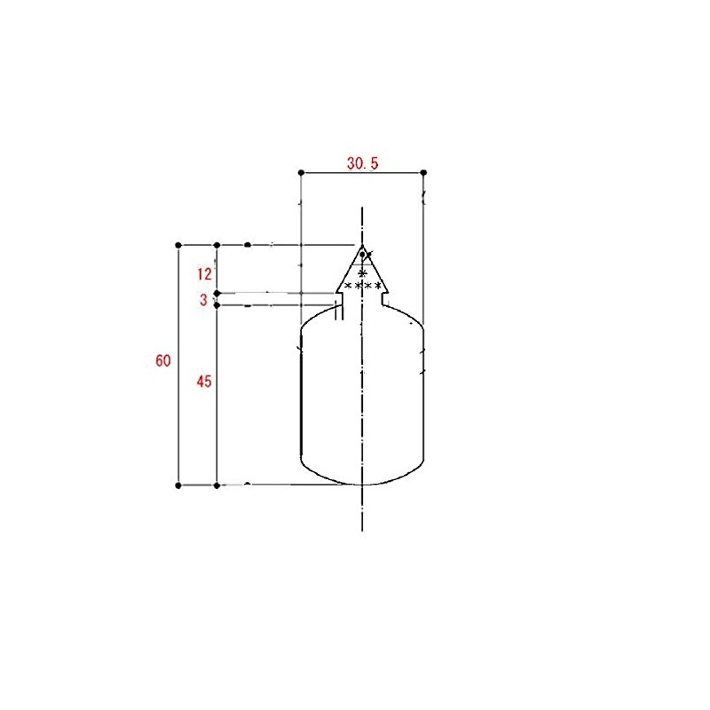 [Yu-Packet Compatible Product] TOTO Parts [AFKA110N1] Drain Piece Check Valve
