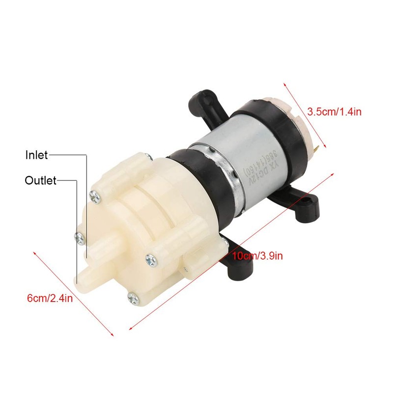 Bomba de Agua Dulce de 12 V CC, Mini Bomba