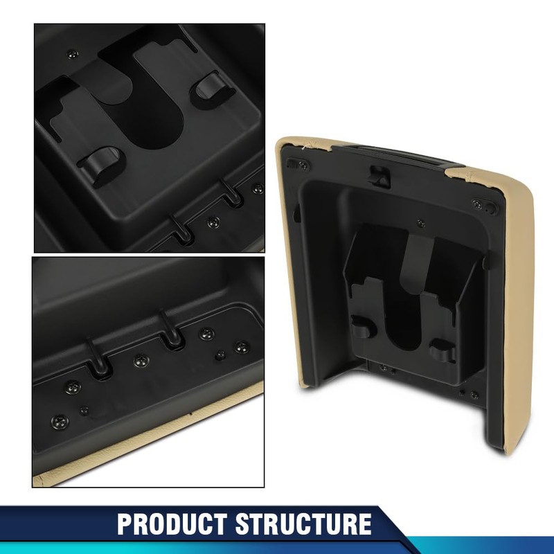 PIT66 Armrest Lid Cover Center Console Lid, Compatible with 2004-2008