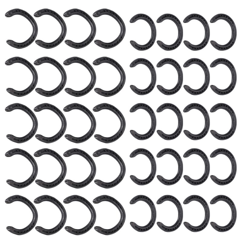 10 Sets High Quality Q235 Forged Steel Horseshoes Equestrian Sport