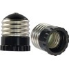 [Set of 2] Base Conversion Adapter, E26 to E17 Bulb,