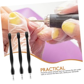 Baluue 10pcs Cuticle Pusher Tool Trimmer Nail Manicure Tools Cuticle Remover Tool Cuticle Tools for Nails Nail Tools for Manicure Nail Cuticle Remover Manicure Supplies Nail Pusher Abs