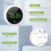 KeeKit Digital Aquarium Thermometer, LED Fish Tank Thermometer with Touch