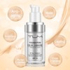 2 PACK Color Changing Foundation Liquid Base,Concealer Cover Cream,All Day