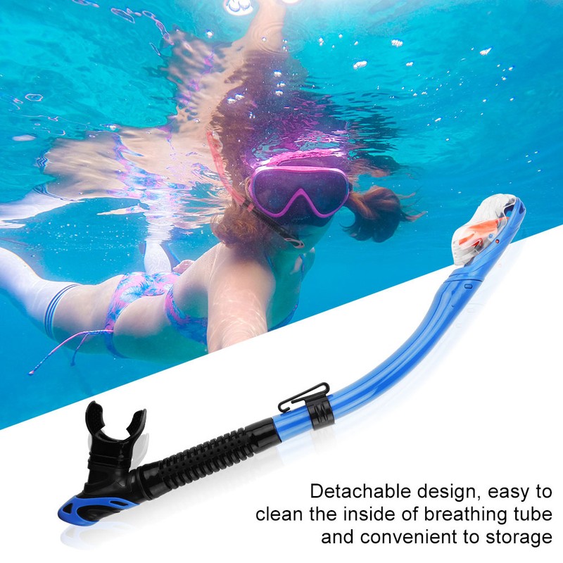 KEEP DIVING Full Dry Breathing Tube Diving Swimming Snorkel Underwater