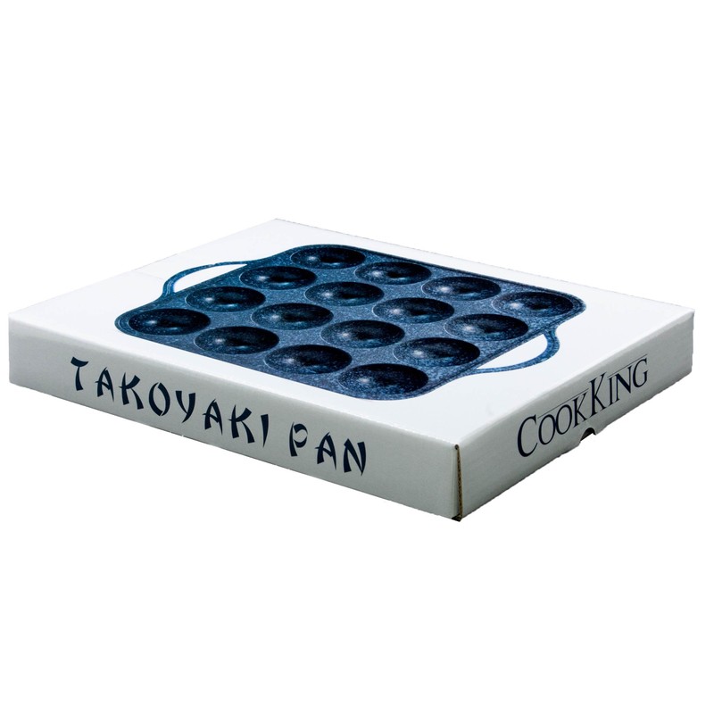 CookKing - TAKOYAKI Nonstick Grill Pan/Cooking Plate, Made in Korea