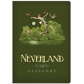 Passport to Neverland Mini Notebook - a Pocket Size Pad for Jotting Your Ideas on The Go