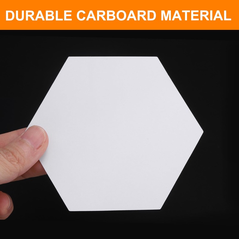 sourcing map 600 Count Hexagon Paper Piecing Paper for Quilting,