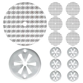 VINEST 7 Sets Heat Shield Repair Kit, Easy Fix Heat Protection Plate for N90335004, Heat Shield Clips 30mm 52mm, Metal Locking Star Washers under Car Cover Bottom