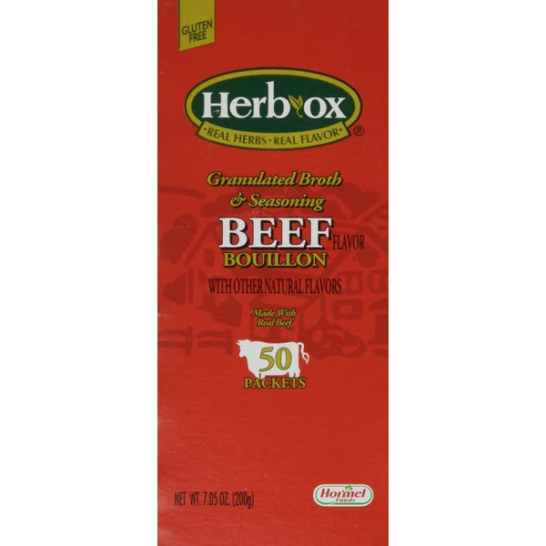 Hormel Herb Ox Beef Bouillon 50 Packets
