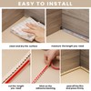 Leinuosen Flexible Molding Trim Peel and Stick for Walls Decorative