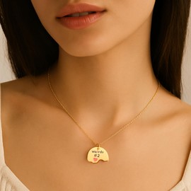 Bff Necklace For 3, Weirdo 1 Weirdo 2 Weirdo 3 Necklace Heart Bff Matching Necklace For 3 Best Friend Necklaces Sister Friendship Forever Jewelry Gifts (Set)