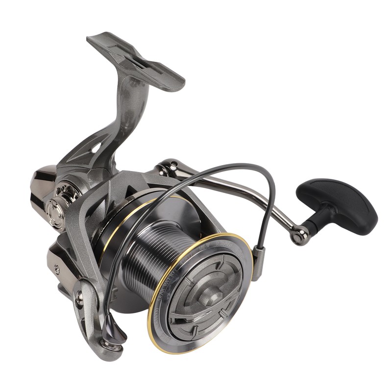 4.8:1 Spinning Fishing Reels Strong Braking Force All Metal Long