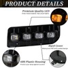 BINQIGOO Car LED Front Bumper Fog Light Compatible with 2014-2023