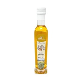 Sogno Toscano, Garlic Oil, High Oleic Oil for Cooking Pastas, EXTRA VIRGIN OLIVE OIL, Salad Dressings, Drizzle on Popcorn, Irresistible Aroma and Flavor, NATURAL GARLIC FLAVOR8.45 fl oz (1)
