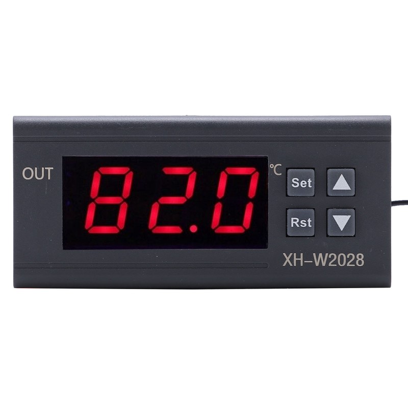 Digital Temperature Controller 0.1℃ Accuracy Thermostat Temperature Regulator for RefrigeratorDC12V