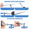 3pcs Wire Twisting Tool, Wire Twisting Spinner with 4pcs Screws,