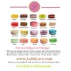 LeilaLove Macarons - 20 French Macarons in gift box