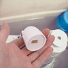 HOMSFOU 8Pcs Universal Toilet Bolt Covers - Easy Installation Decorative