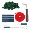 Piano Tuning Tools Kit,Portable Piano Rubber Silent Stick Tape Felt