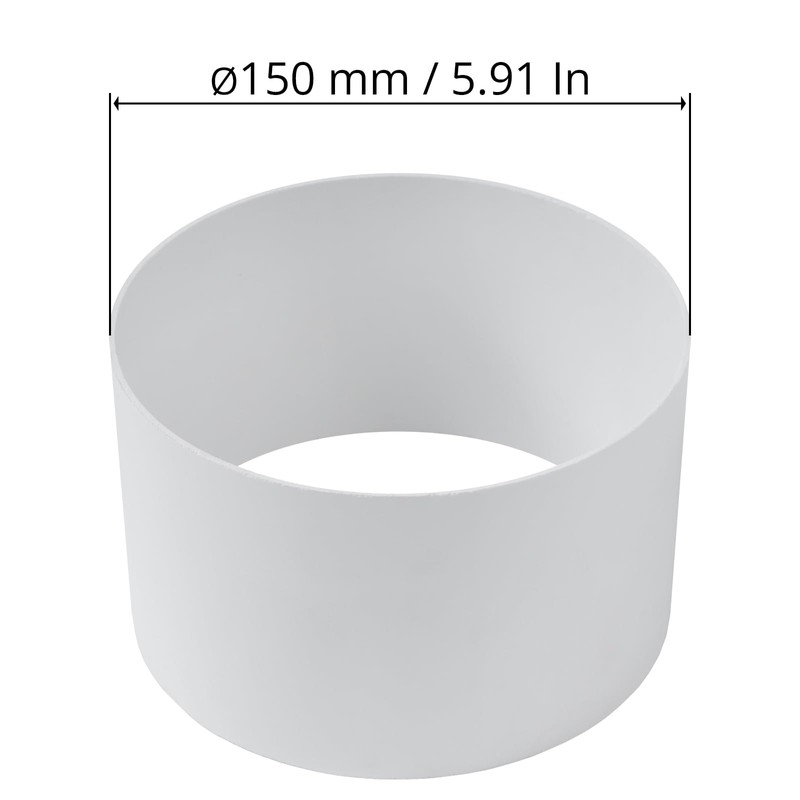Repa Market 6" Inch / 150 mm Round Plastic Duct