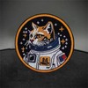 Space Cat Creative Patch Delicate Embroidery Patches Military Tactical Hook&Loop