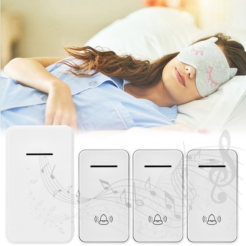 Home Wireless Battery operated Doorbell Waterproof Three to One Doorbell