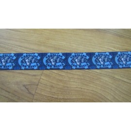 Unbranded North Carolina Tarheels Grosgrain Ribbon 7/8" BTY  - Hair Bows Crafts Scrapbooki - 1 Yard, Royal bllue