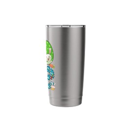 LOVE Easter Eggs Bunny Floral Flowers Eggs Basket Lover Kids Stainless Steel Insulated Tumbler