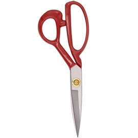 JubileeYarn Grooved Fabric Scissors - 8" Red - 1 Scissor