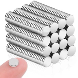 400 Pack Small Round Magnets Fridge Magnets Strong Neodymium Magnet Refrigerator Rare Earth Magnets for Crafts Whiteboard Cabinet Locker Mini Magnets 5x1.6mm