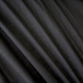 Fabric by the Metre Cotton Batiste Black 0.5 m Light Voile Curtain Fabric Bed Canopy Cotton Fabric Light Transparent