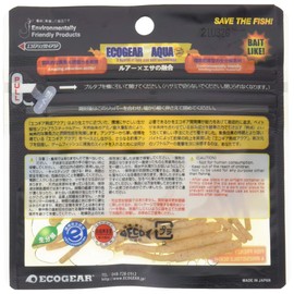 Ecogear 16908 Worm, Eco Gear, Aged, Aqua, Active Rockfish ST Grab 2, Daisheng J01 Krill