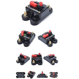 MiJunHD 250A Car Circuit Breaker Stereo Audio Inline Fuse Inverter Relays DC for Motor Marine Boat Solar power
