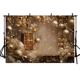 AIBIIN 7x5ft Winter Christmas Photography Backdrop Indoor Glitter Xmas Party Child Family Portrait Decor Backdrop Photo Studio Props